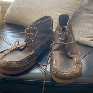 Sperry Mens Authentic Leather Lug Chukka